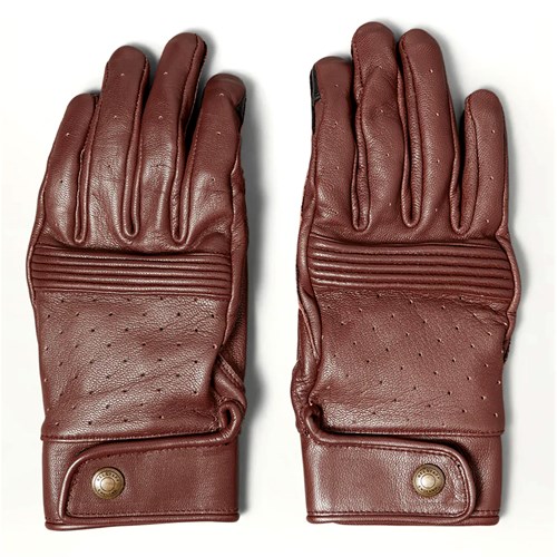 Belstaff Montgomery gloves in oxblood