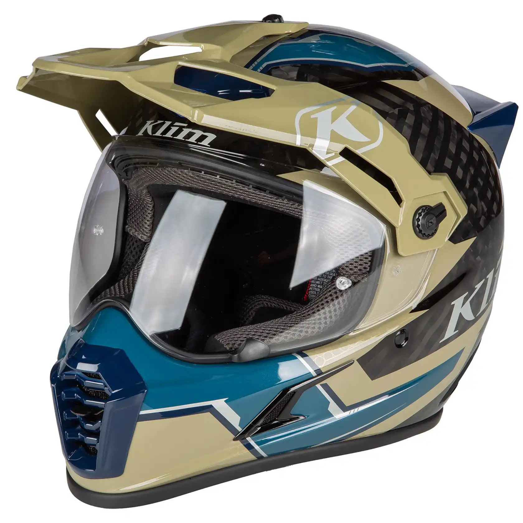 Klim Krios Pro Ventura helmet in electric blue