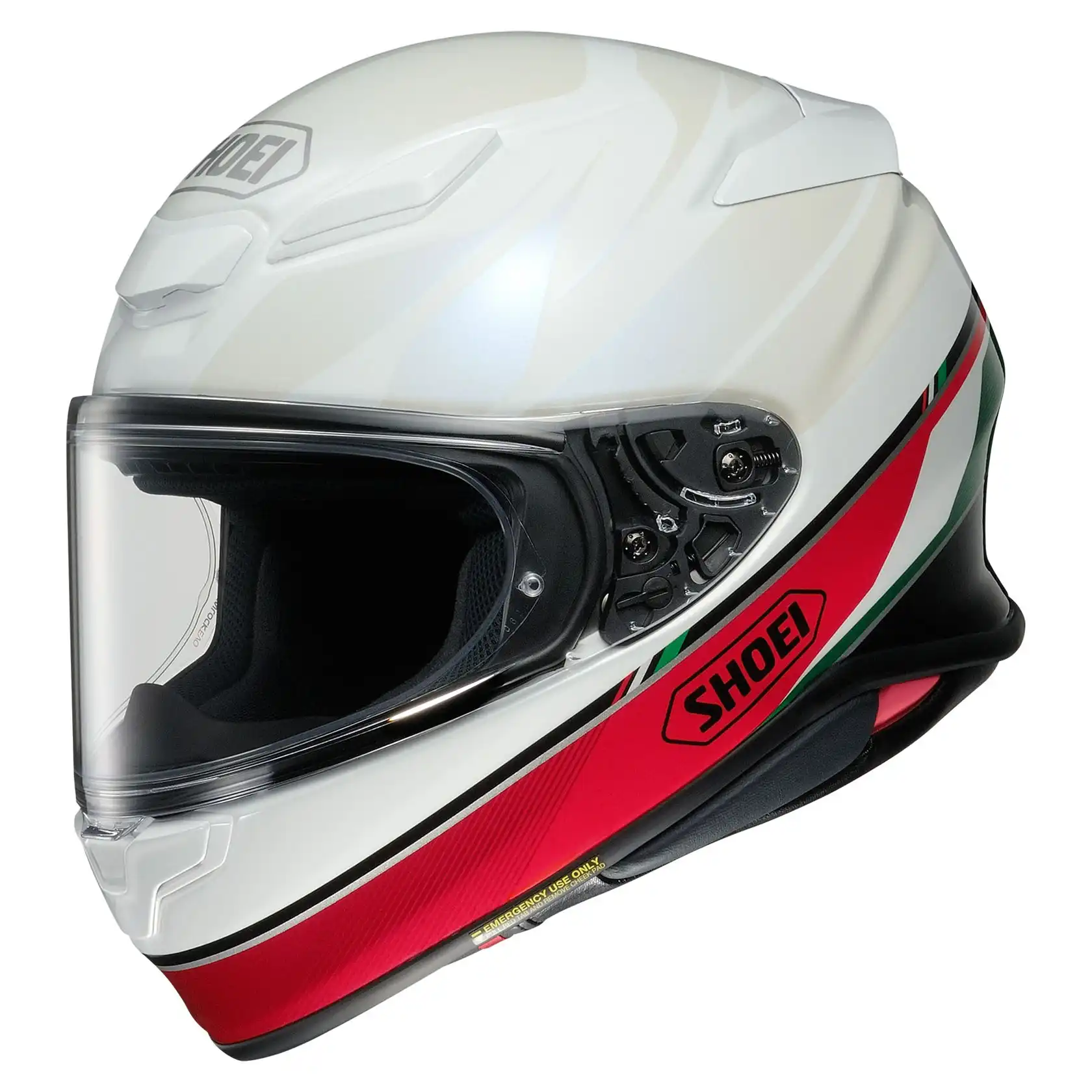 Shoei NXR2 Nocturne TC7 helmet in black / pink