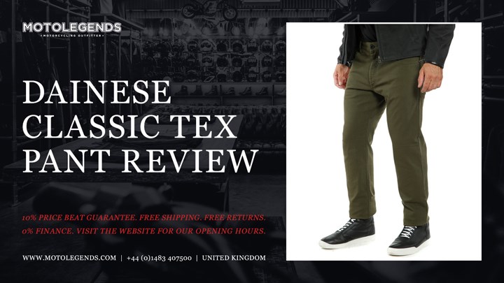 Dainese Denim Regular Tex Pants