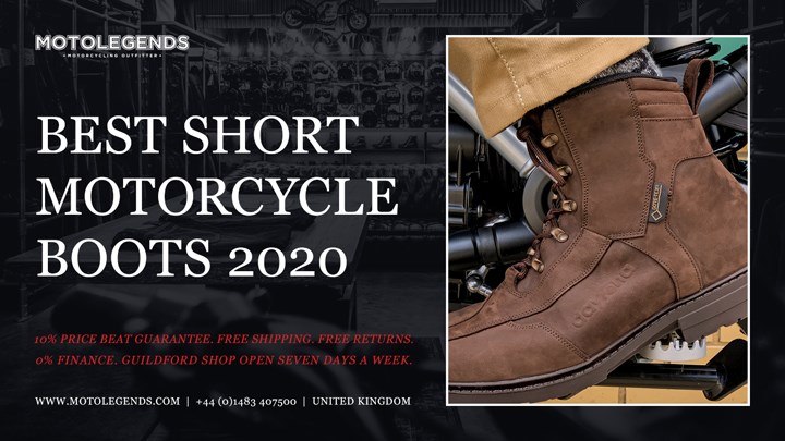 best short motorcycle boots