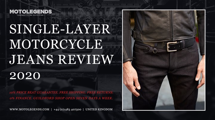 best single layer motorcycle jeans