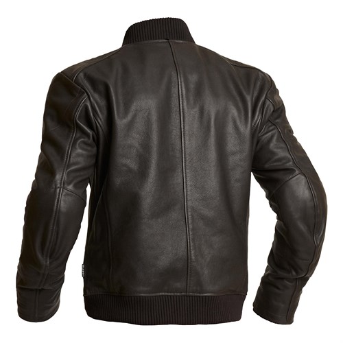 Halvarssons Torsby leather jacket in brown