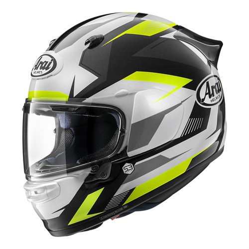 Arai Quantic Supra helmet in yellow