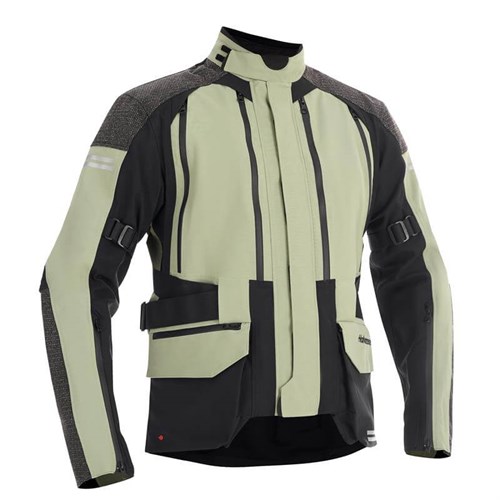 Halvarssons Dalen jacket in green / black