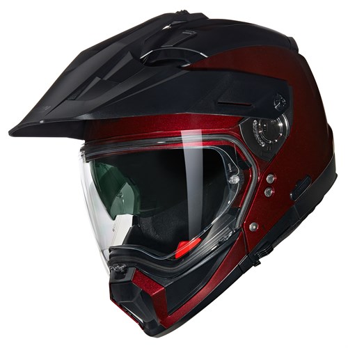 Nolan N70-2 X 06 Classico Nobile helmet in deep red