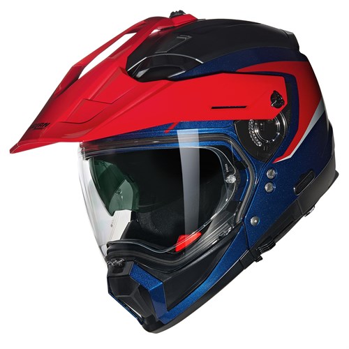 Nolan N70-2 X 06 Convinto helmet in red / blue / white