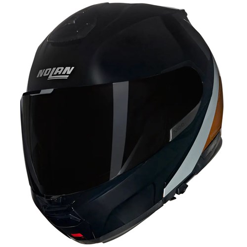 Nolan N100-6 helmet Verniciatura Speciale in black / gold / silver