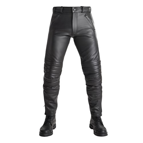 Laced Motorbike 501 Leather Trousers Motorcycle Jeans Biker Cruiser Pants  (28) Black : Amazon.co.uk: Automotive