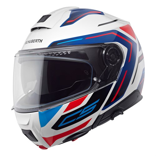 Schuberth C5 helmet Omega white