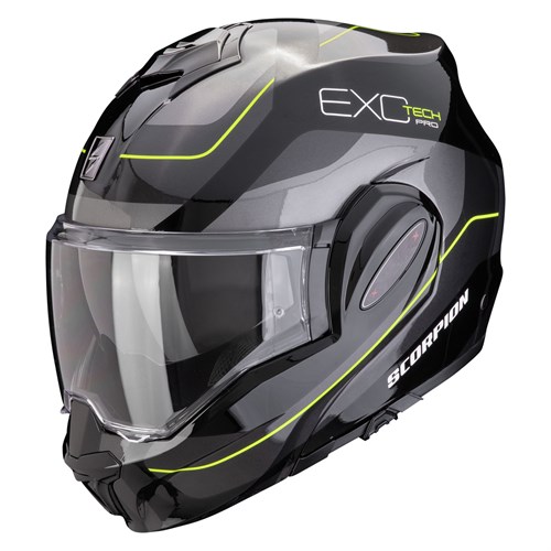 Scorpion Exo-Tech Evo Pro helmet Commuta in black / yellow