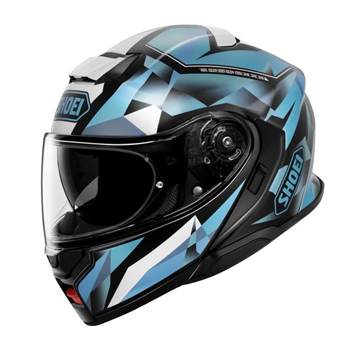 Shoei Neotec 3 Fragments TC2 helmet in blue