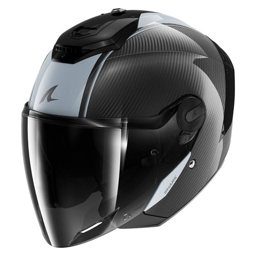 Shark RS Jet Carbon helmet in carbon / anthracite