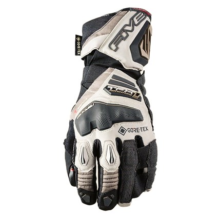 Five TFX1 GTX gloves in sand / brown