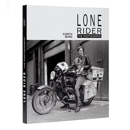 Elspeth Beard Lone Rider The Photographs hardback book signed by the author