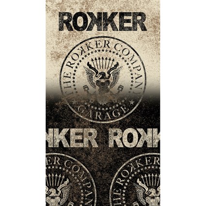 Rokker Johnny neck tube in white / black