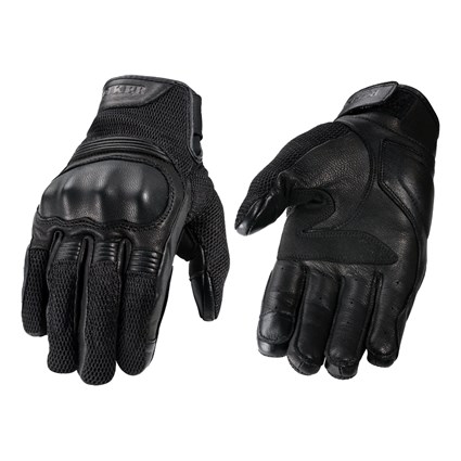 Rokker Austin Mesh gloves in black