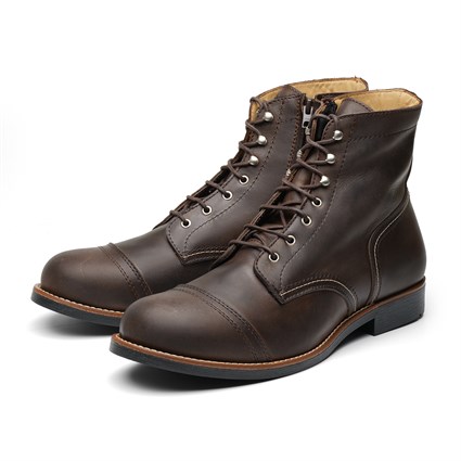 Rokker Moto Ranger boots in brown