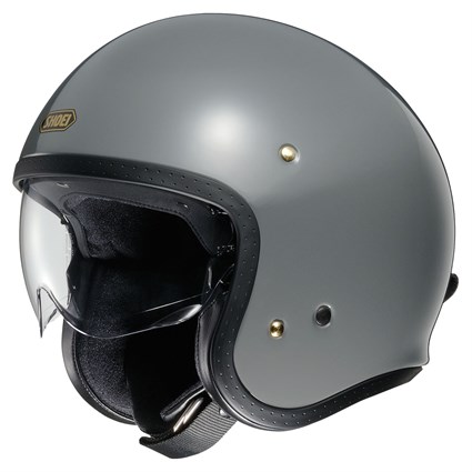 Shoei JO helmet in basalt grey