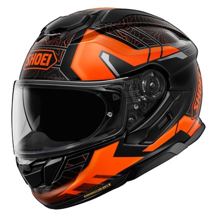 Shoei GT Air 3 Hike TC8 helmet in orange / black