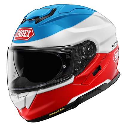 Shoei GT Air 3 Lilt TC10 helmet in white / red / blue