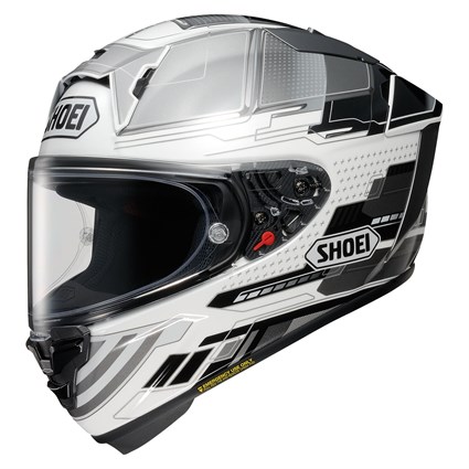 Shoei X-SPR Pro Proxy TC6 helmet in white / grey / black