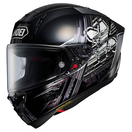 Shoei X-SPR Pro Crosslogo TC5 helmet in black