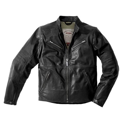 Spidi Garage Robust leather jacket in black