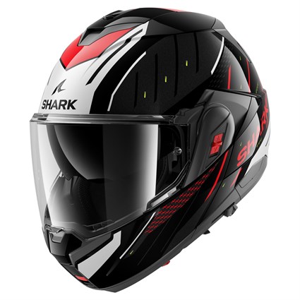 Shark OXO Rydger helmet KSR in white / red / black