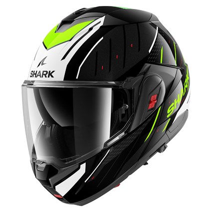 Shark OXO Rydger helmet KWY white / green / black