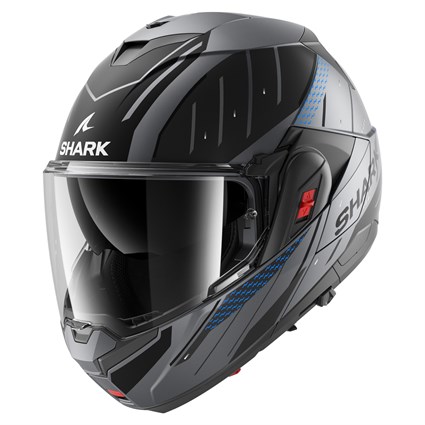 Shark OXO Rydger helmet ABK matt black / grey