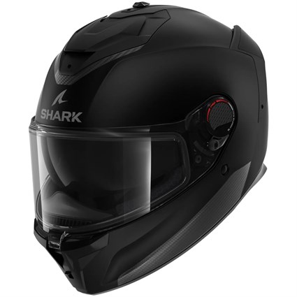 Shark Spartan GT Pro helmet in matt black KMA