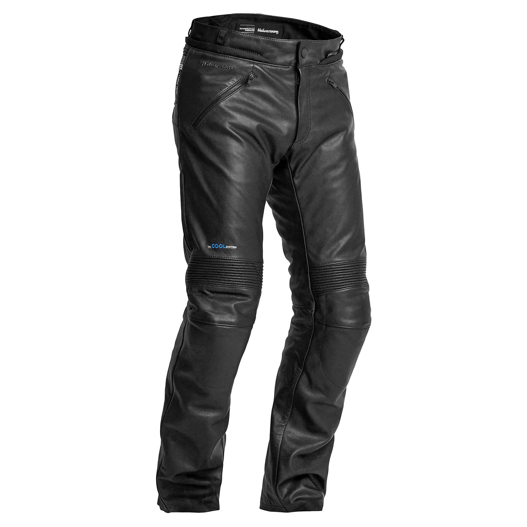YASLINE LEATHER TROUSERS | Black | Y.A.S® Ireland