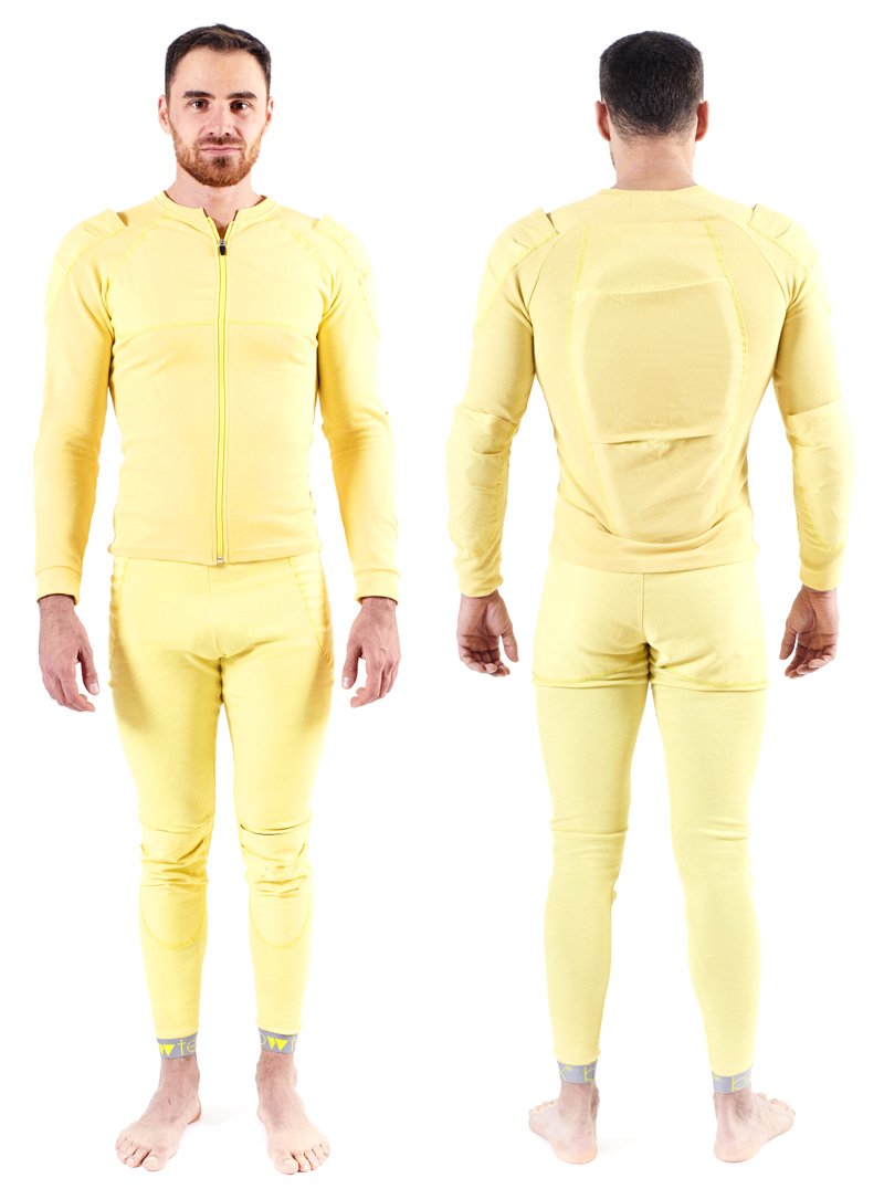 BOWTEX Baselayer Standard Shirt - yellow  Mens tshirts, Mens shirts,  Motorcycle outfit
