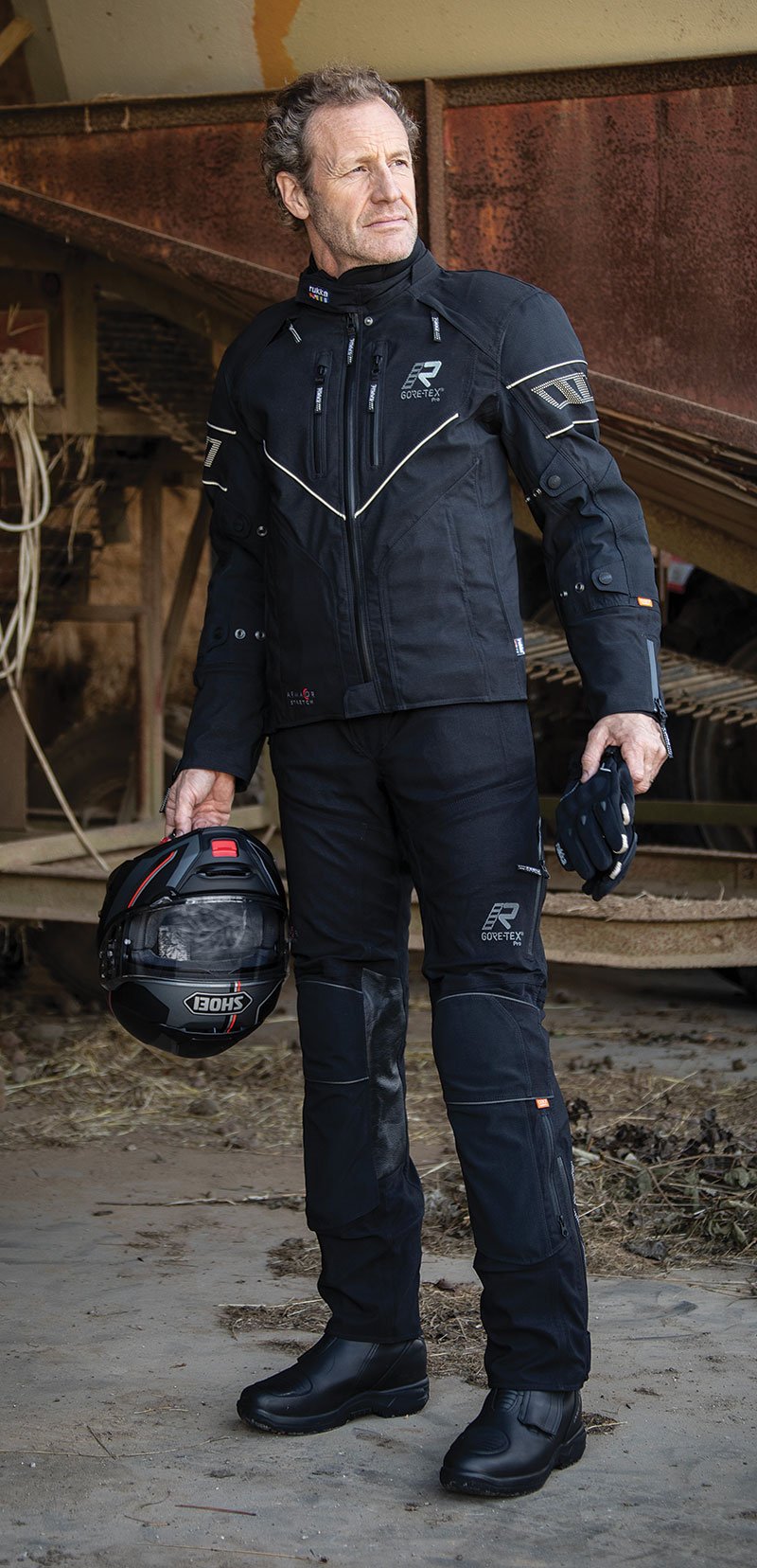 Rukka shield-r gore-tex mc jacket black - Webshop Textilejacket - RE Motors